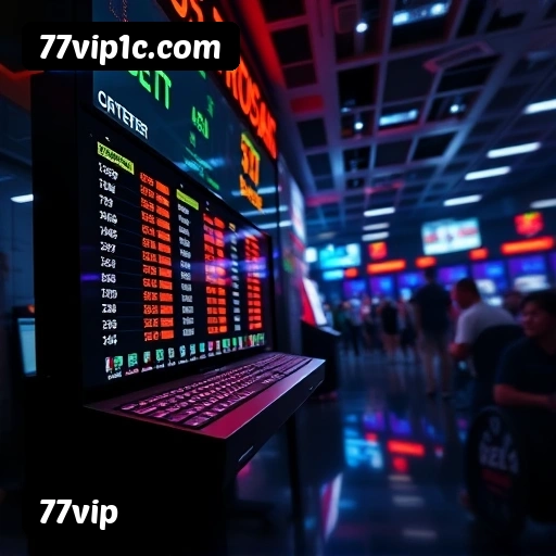 Números do app 77vip em material de marketing — ilustração, não auditoria